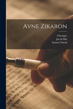 Cover Avne zikaron