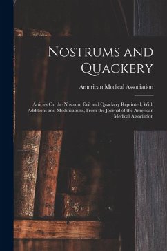 Cover Nostrums and Quackery