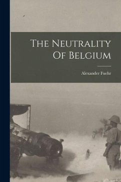 Cover The Neutrality Of Belgium