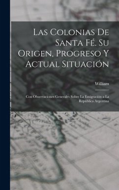 Las Colonias De Santa Fé. Su Origen, Progreso Y Actual Situación: Con Observaciones Generales Sobre La Emigración a La República Argentina - Perkins, William