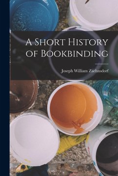 Cover A Short History of Bookbinding