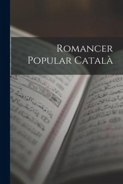 Romancer Popular Català - Anonymous