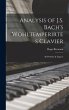 Analysis of J.S. Bach's Wohltemperirtes... - Bild 1