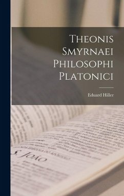 Cover Theonis Smyrnaei Philosophi Platonici