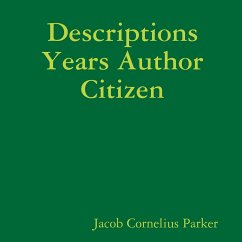 The Article Years Author Citizen - Parker, Jacob Cornelius