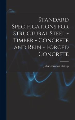 Cover Standard Specifications for Structural Steel - Timber - Concrete and Rein - Forced Concrete