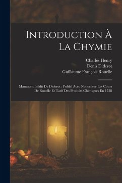 Cover Introduction À La Chymie
