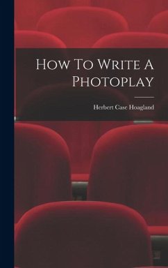 Cover How To Write A Photoplay