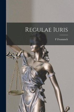 Cover Regulae Iuris