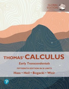 Thomas' Calculus: Early Transcendentals, SI Units - Hass, Joel; Heil, Christopher; Weir, Maurice