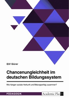 Chancenungleichheit im deutschen Bildungssystem. Wie hängen soziale Herkunft und Bildungserfolg zusammen? (eBook, PDF)