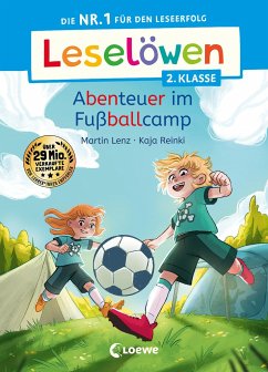 Leselöwen 2. Klasse - Abenteuer im Fußballcamp - Lenz, Martin