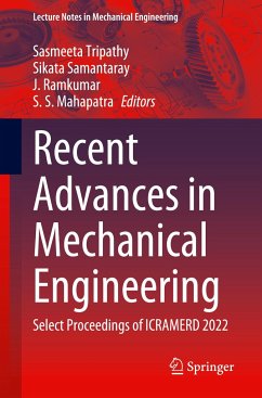 Recent Advances in Mechanical Engineering