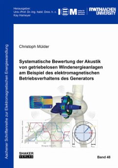 Systematische Bewertung der Akustik von getriebelosen Windenergieanlagen am Beispiel des elektromagnetischen Betriebsver - Mülder, Christoph