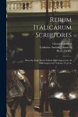 Rerum italicarum scriptores: Raccolta degli storici italiani dal cinquecento al millecinquecento Volume 23, pt.3a