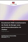 Écoulement MHD instationnaire du fluide de Burger avec génération/absorption de chaleur