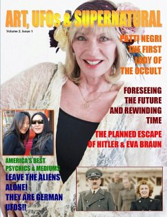 Cover ART, UFOs & Supernatural Magazine, Vol.2, Issue 1. Economy Edition