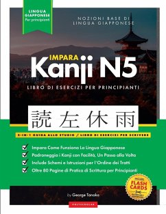 Impara il giapponese Kanji N5 - Tanaka, George