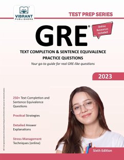 GRE Text Completion and Sentence Equivalence Practice Questions - Publishers, Vibrant