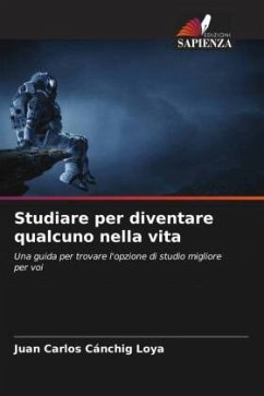 Studiare per diventare qualcuno nella vita - Cánchig Loya, Juan Carlos