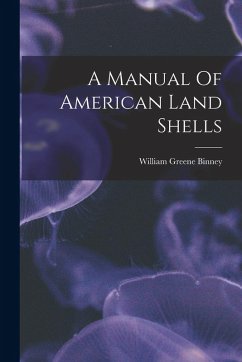Cover A Manual Of American Land Shells