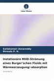 Instationäre MHD-Strömung eines Burger'schen Fluids mit Wärmeerzeugung/-absorption