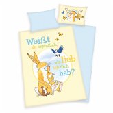 Klaus Herding - Babybettwäsche aus Bio-Baumwolle Weißt du eigentlich wie lieb ich dich hab? babybest®