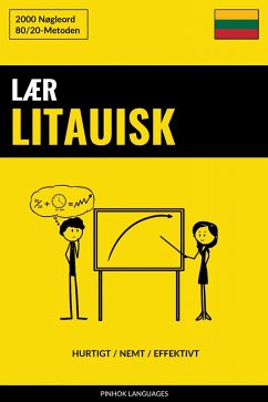 Cover Lær Litauisk - Hurtigt / Nemt / Effektivt (eBook, ePUB)