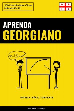 Cover Aprenda Georgiano - Rápido / Fácil / Eficiente (eBook, ePUB)
