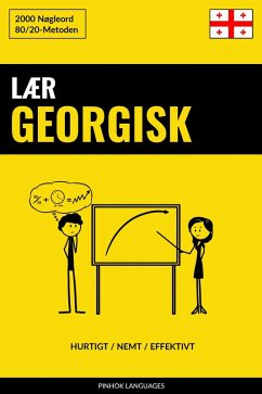 Cover Lær Georgisk - Hurtigt / Nemt / Effektivt (eBook, ePUB)