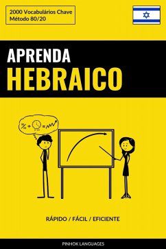 Cover Aprenda Hebraico - Rápido / Fácil / Eficiente (eBook, ePUB)