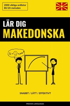 Cover Lär dig Makedonska - Snabbt / Lätt / Effektivt (eBook, ePUB)