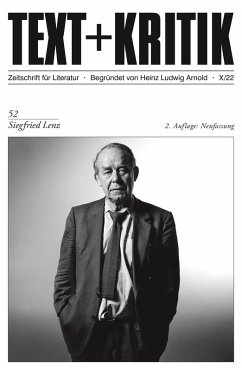 TEXT + KRITIK - Siegfried Lenz (eBook, PDF)