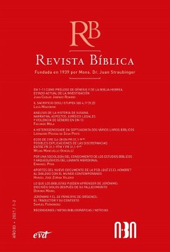 Revista Bíblica 2021/1-2 - Año 83 (eBook, ePUB) - Asociación Bíblica Argentina