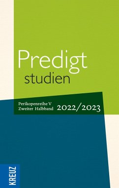 Predigtstudien 2022/2023 - 2. Halbband (eBook, ePUB)