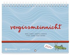 Cover vergissmeinnicht 2024 - Der Familienkalender für Hand und Wand