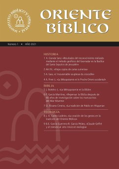 Oriente Bíblico nº 1 (eBook, PDF) - Instituto Bíblico y Oriental