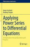 Applying Power Series to Differential Equations