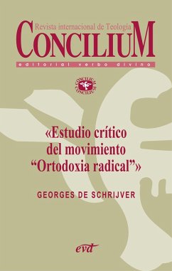 Cover Estudio crítico del movimiento «Ortodoxia radical». Concilium 355 (2014) (eBook, ePUB)