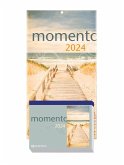 momento 2024 - Abreißkalender mit Rückwand und Aufstellfuß