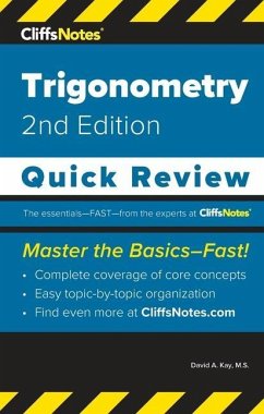 CliffsNotes Trigonometry: Quick Review - Kay, David A.
