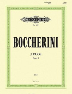 Cover 3 Duos Op. 5 for 2 Violins