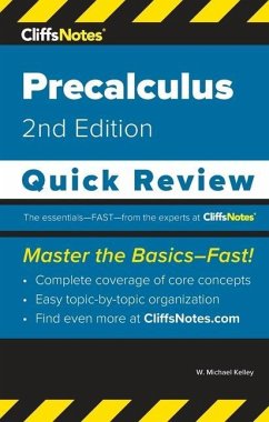 CliffsNotes Precalculus: Quick Review - Kelley, W. Michael