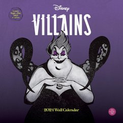 Disney Villains 2024 Wall Calendar - Disney And Pixar