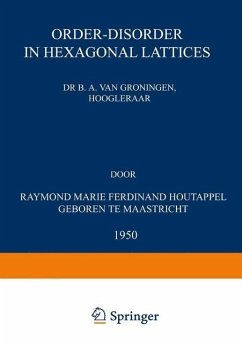 Order-disorder in hexagonal lattices - Houtappel, Raymond Marie Ferdinand