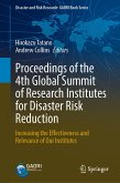 Proceedings of the 4th Global Summit of Research Institutes for Disaster Risk Reduction (eBook, PDF)