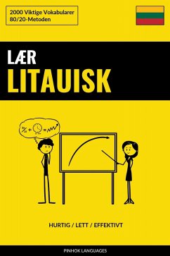 Cover Lær Litauisk - Hurtig / Lett / Effektivt (eBook, ePUB)