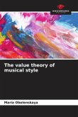 The value theory of musical style