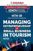 &quote;MTM-08 Managing Entrepreneurship and Small Bussiness in Tourism &quote;