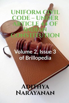 Cover Uniform Civil Code - Under Article 44 of Indian Constitution